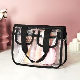 Cosmetic Club Neceser Transparente de Plástico