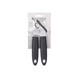 Kinvara Abrelatas negro de metal y plástico 6x17.5x3.5 cm (24 Unidades)