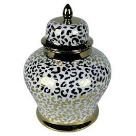 DKD Home Decor Tibor Colonial Blanco Dorado Porcelana 22 x 22 x 30 cm Precio: 28.49999999. SKU: S3039993