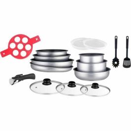 Arthur Martin AM3950 batería de cocina de 16 piezas - Aluminio - Mango extraíble - Todas las fuentes de calor, incluida la inducción Precio: 114.58999959. SKU: B18ZBANJT7