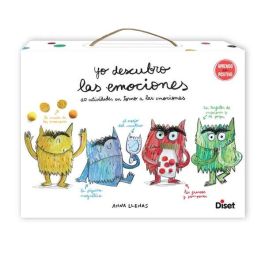 Diset Juego Educativo: El Monstruo de Colores, Yo Descubro las Emociones 10 Actividades (3-7 Años)