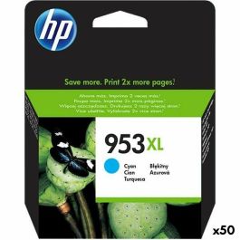 Cartucho de Tinta Original HP 953XL Cian (50 Unidades) Precio: 2236.88999941. SKU: B1CBTRK8RW
