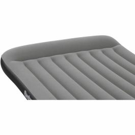 Bestway 671BS Colchón hinchable Tritech Queen para 2 personas con bomba USB integrada, medidas 2,03m x 1,52m x 30cm de altura