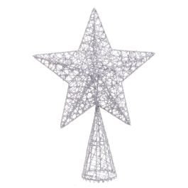 Estrella de Navidad Plateado Metal 20 x 6 x 28 cm Precio: 9.98999958. SKU: B1AA4ZG2S9