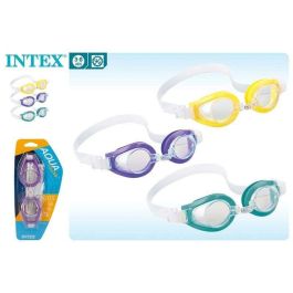 Intex Play Goggles Gafas de Natación Infantiles para Niños de 3 a 8 Años - Modelos Surtidos
