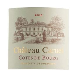Château Caruel 2016 Côtes de Bourg - Vino tinto de Burdeos Château Caruel 2016 Côtes de Bourg - Vino tinto de Burdeos