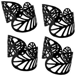 Home Deco Factory Juego de 4 Servilleteros Lounge Hojas 5x4 cm Precio: 5.94999955. SKU: B19ZYF6X7B