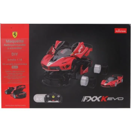 MGM TUR3301040956416 Kit de Montaje Ferrari FXX K Evo Coche Teledirigido Rojo 1/18