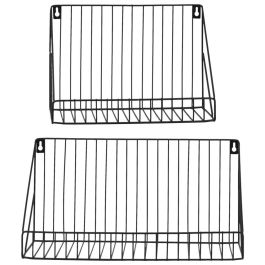 Home Deco Factory Juego 2 Estantes Alambre Vallee Outlet 40x10.8 cm y 30x9.3 cm Precio: 10.50000006. SKU: B175DP47HE