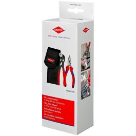 Knipex 00 20 72 V06 - Juego de Alicates de 2 piezas en Cinturón para Herramientas, 75x54mm, 375g
