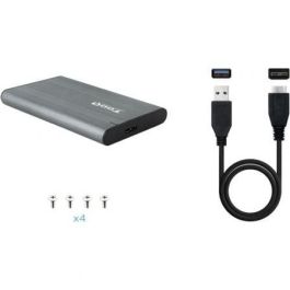 TooQ TQE-2503G Caja Externa para Disco Duro 2.5" HDD/SSD USB 3.0/3.1 Gen 1 SATA sin Tornillos UASP Gris hasta 2TB TooQ TQE-2503G Caja Externa para Disco Duro 2.5" HDD/SSD USB 3.0/3.1 Gen 1 SATA sin Tornillos UASP Gris hasta 2TB