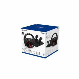 Hori Volante de Carreras HOR1732188381916 Inalámbrico Compatible PS5 PS4 PC Negro y Rojo