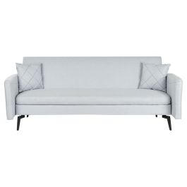 Sofa Cama Vintage DKD Home Decor Azul Celeste Negro 102 x 79 x 197 cm