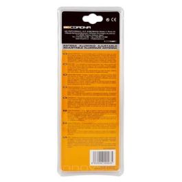 Antena de Coche CS10 Negro Aluminio Regulable