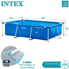 Piscina Desmontable Intex 28270NP 220 x 60 x 150 cm 1662 L Piscina Desmontable Intex 28270NP 220 x 60 x 150 cm 1662 L