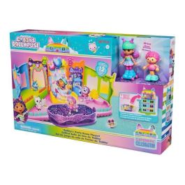 Spin Master La Casa de Muñecas de Gabby Ático Sala de Fiestas con Figuras Gabby y Marty, Accesorios y Caja Sorpresa - 26,27x41,91x8,13 cm - Edad +3