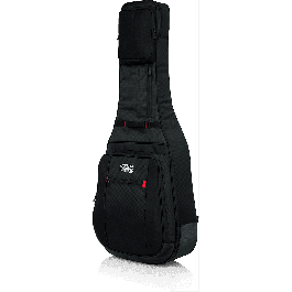 Gator Softcase Guitarra Acústica Pro Go - Funda Acolchada para Protección Extrema (120x46x20 cm)
