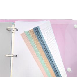 LOVELY STORY Carpeta anillas Majesty Capibara 28x32x3,8cm con 4 anillas, goma y separadores, sobre PVC