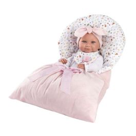Muñeca tina recien nacida con saquito rosa sin 40cm cuerpo vinilo Muñeca tina recien nacida con saquito rosa sin 40cm cuerpo vinilo