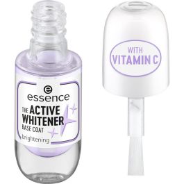 Essence THE ACTIVE WHITENER Base Blanqueadora para Uñas 8 ml