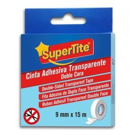Cinta Doble Cara Supertite Rollo 15M X 9Mm Transparente Precio: 1.49999949. SKU: B1EYWX8NG7
