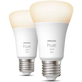 Philips Hue Bombillas LED Inteligentes White E27 - Paquete de 2 compatibles con Bluetooth Precio: 42.50000007. SKU: S7808940