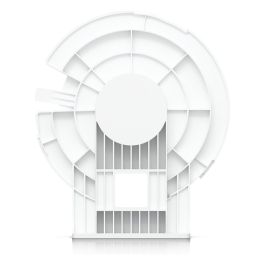 Ubiquiti UACC-AP-AM Montaje de Punto de Acceso WLAN para U7-Pro, U6-Pro, UAP-AC-PRO, Blanco