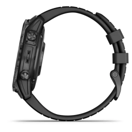 Garmin Epix Pro (Gen 2) Reloj Conectado Alto Rendimiento 47 mm Acero Gris Pulsera Negra
