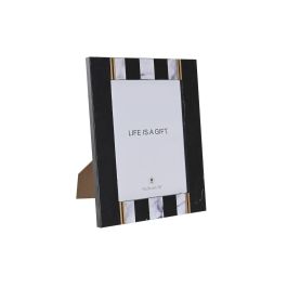 Marco de Fotos DKD Home Decor Metal Bicolor Madera MDF (20,8 x 1,5 x 25,8 cm) Precio: 1.49999949. SKU: B16KRE8N99