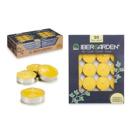Set 20 Velas Tea Light Citronela Ibergarden 15X19CM (48 Unidades)
