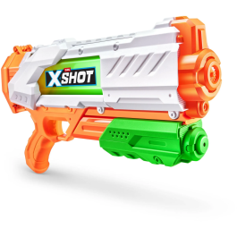 Zuru Pistola de Agua X-SHOT Medium Fast-Fill - Llenado en 1 segundo, Alcance 9 m, Depósito 700 ml