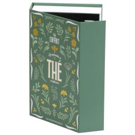 Cook Concept Caja-Libro para Té, Juego de 4 Piezas