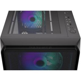 ENDORFY Arx 500 ARGB TG Black PC Gaming ATX micro ATX ITX - Caja de Ordenador con Vidrio Templado y Ventiladores ARGB