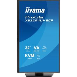 iiyama XB3294UHSCP-B1 Monitor 32" 4K UHD VA 2ms GTG 75Hz 400cd/m² HDR10 16:9 HDMI DP USB-C 95W PD Negro