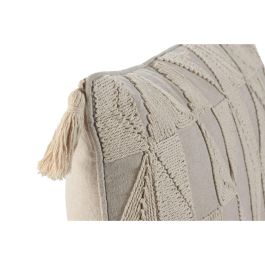 Cojin Boho DKD Home Decor Natural 8 x 45 x 45 cm Cojin Boho DKD Home Decor Natural 8 x 45 x 45 cm
