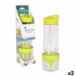 Botella Kitchen Tropic Amarillo 7,5 x 24,5 cm Mezclador (2 Unidades)