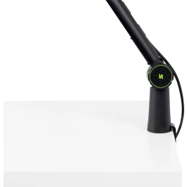 SBG Soporte de Micrófono Articulado con Pinza para Broadcast, Podcast y Streaming, Hasta 940mm Extensión, Carga 2kg