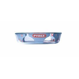 PYREX Molde de Vidrio Transparente 26 cm - Clásico, Resistente a Horno 300°C, Microondas y Lavavajillas