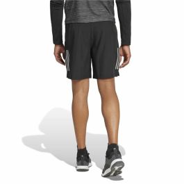 Pantalones Cortos Deportivos para Hombre Adidas Gym+ 3 Bandas Woven Negro