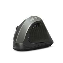 DICOTA D31981 Ratón ergonómico inalámbrico Bluetooth 1600 DPI para juegos Negro