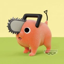 Banpresto Figura Pochita Chainsaw Man Fluffy Puffy - 7 cm, PVC Afelpado, Colección Fluffy Puffy, BP88472P Banpresto Figura Pochita Chainsaw Man Fluffy Puffy - 7 cm, PVC Afelpado, Colección Fluffy Puffy, BP88472P