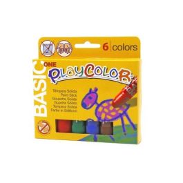 Playcolor Témperas Sólidas Basic One Barra Estuche De 6 C-Surtidos - Ideal para dibujo escolar, fácil y limpio Precio: 4.49999968. SKU: B1EZWCB9LF