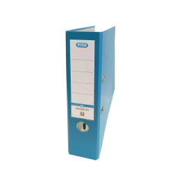 Elba Archivador de palanca Rado Top, cartón forrado PVC, tamaño Folio, lomo 80 mm, color turquesa
