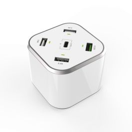 Aisens Cargador Usb 48 W 5 Puertos 3Xusb-A + 1Xusb-C + 1Xusbqc3.0 Blanco Precio: 15.49999957. SKU: S8400200