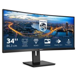 Philips 345B1C Monitor 34 Pulgadas Curvo WQHD 3440x1440 100Hz 4ms USB-C Negro