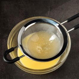 Colador de acero con mango soft 10 cm - Quttin (24 Unidades) Colador de acero con mango soft 10 cm - Quttin (24 Unidades)