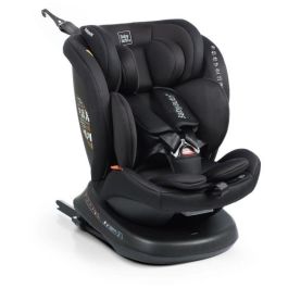 Babyauto BAB8435593703359 Silla de coche Rodia Grupo 0/1/2/3 I-Size Plus Isofix Giratoria Reclinable Reductor Negro