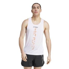 Camiseta de Tirantes Mujer Adidas IW6682 Blanco (S)