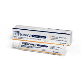 Restomyl Dentífrico enzimático para perros y gatos 50 ml. Pasta dental antiplaca, antibacteriana y blanqueante Precio: 13.4999997. SKU: B14EVZ6RCL