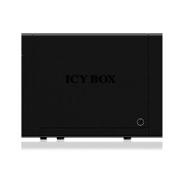 ICY BOX Carcasa Externa para 4 Discos Duros de 3.5" SATA con USB 3.0 y eSATA, Función JBOD, Color Negro